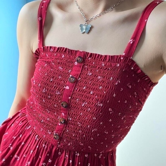 Hollister Smocked Floral Romper - Picture 3 of 7